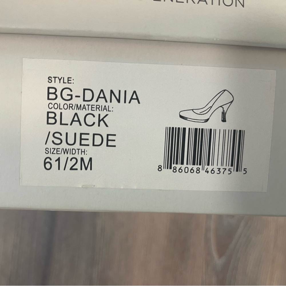 Bcbgeneration Black Suede Platforms - image 4